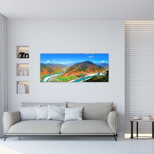 Slika - rijeka Yangtze (120x50 cm)