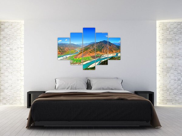 Slika - rijeka Yangtze (150x105 cm)