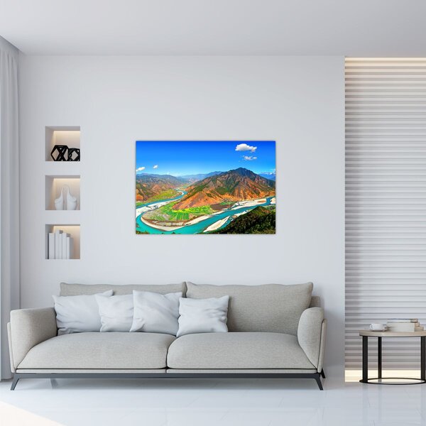 Slika - rijeka Yangtze (90x60 cm)