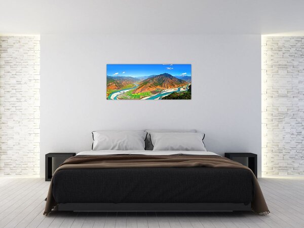Slika - rijeka Yangtze (120x50 cm)