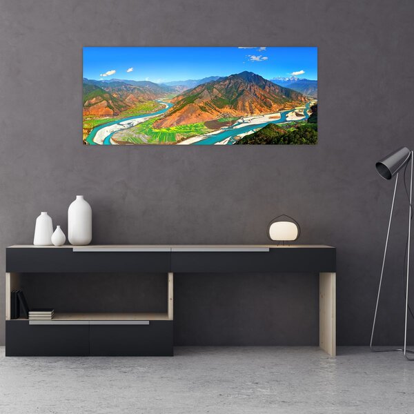 Slika - rijeka Yangtze (120x50 cm)