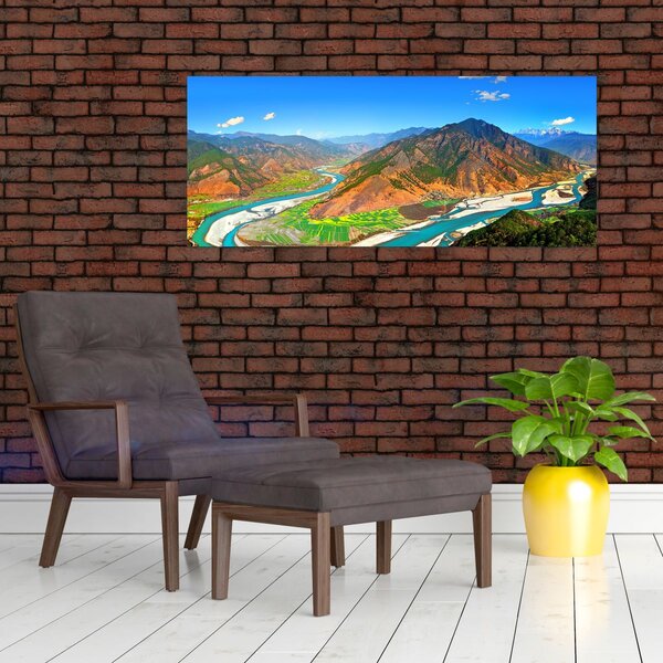 Slika - rijeka Yangtze (120x50 cm)