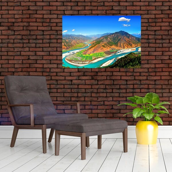 Slika - rijeka Yangtze (90x60 cm)