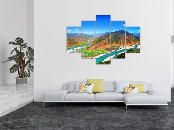 Slika - rijeka Yangtze (150x105 cm)