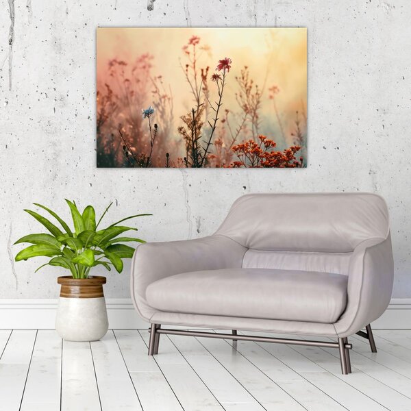 Slika - Divlje cvijeće (90x60 cm)