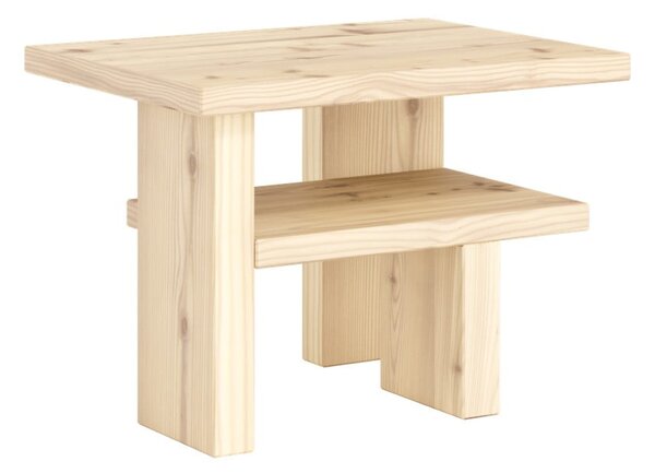 Pomoćni stol od masivnog bora 34x45 cm Japan – Karup Design