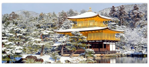 Slika - Kinkakuji, Japan (120x50 cm)