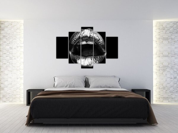 Slika - Sjajne usne (150x105 cm)