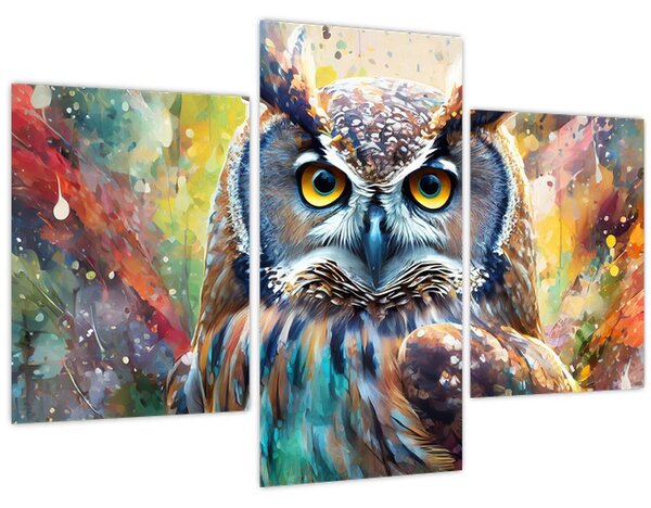 Slika - Slikanje sove (90x60 cm)
