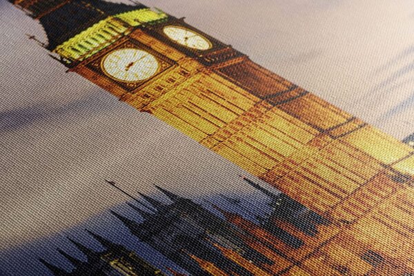 Slika noćni Big Ben u Londonu