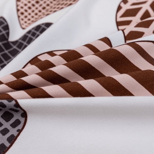 Posteljina od mikrovlakana STRIPE HEART šarena Dimenzije posteljine: 70 x 90 cm | 140 x 200 cm