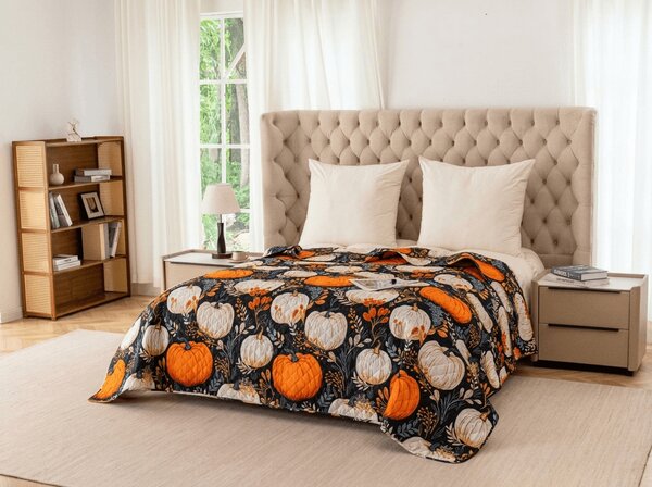 Prekrivač za krevet MAGIC PUMPKIN, šareni Dimenzije: 170 x 210 cm