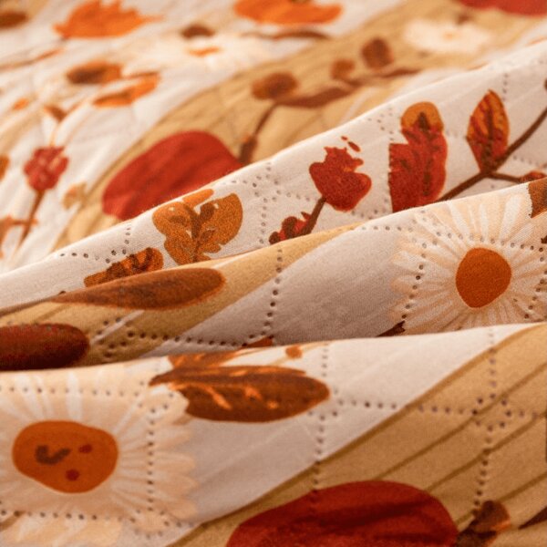 Prekrivač za krevet PUMPKIN STRIPES, šareni Dimenzije: 170 x 210 cm