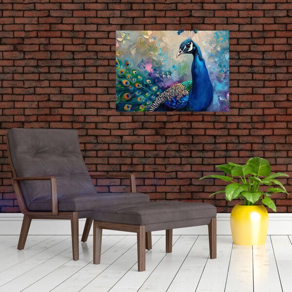 Slika - Slikanje pauna (70x50 cm)