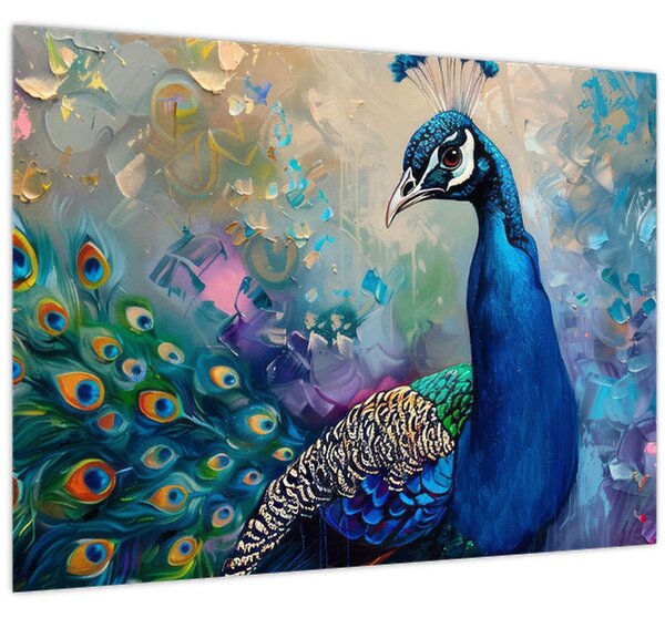 Slika - Slikanje pauna (70x50 cm)