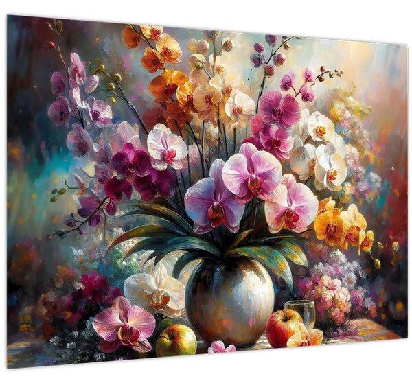 Slika - Vaza s cvijećem II. (70x50 cm)