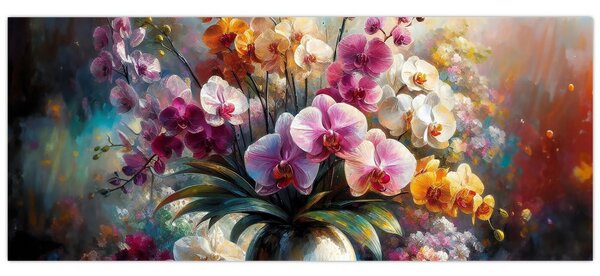 Slika - Vaza s cvijećem II. (120x50 cm)