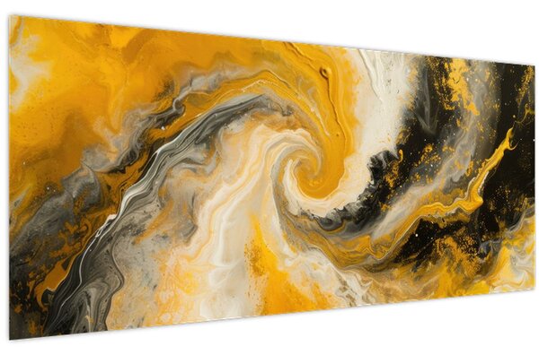 Slika - Spiralna apstrakcija (120x50 cm)