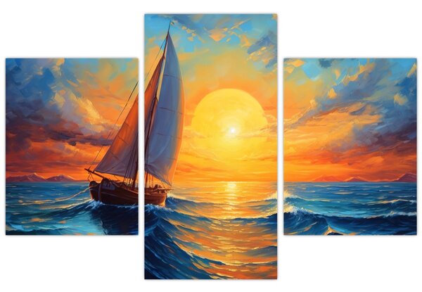 Slika - Jedrilice (90x60 cm)