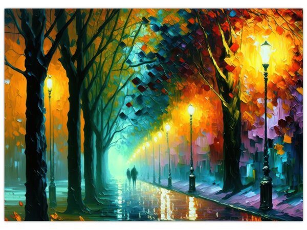 Slika - Noćna šetnja (70x50 cm)