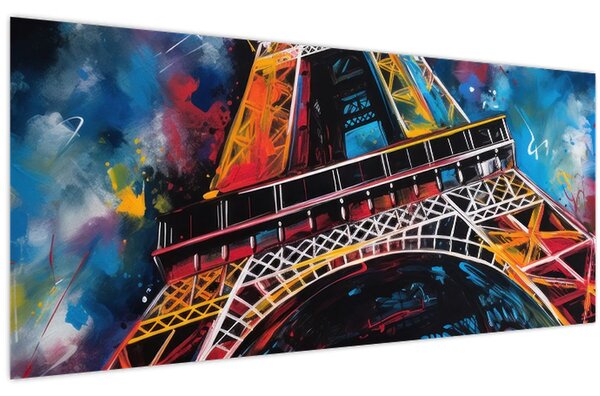 Slika - Slika Eiffelovog tornja II. (120x50 cm)