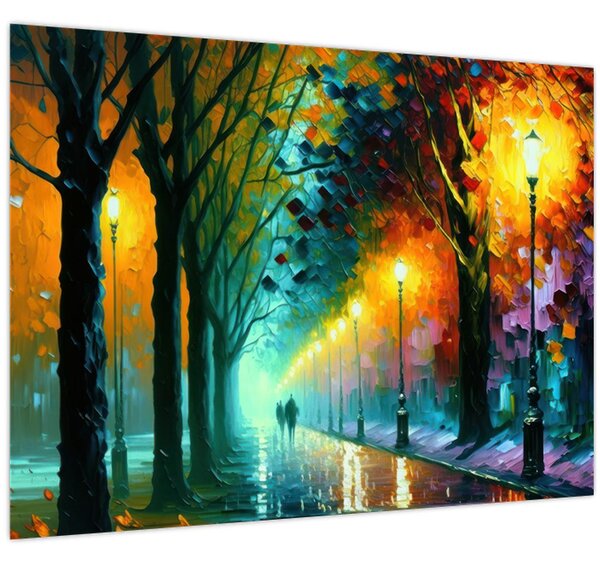 Slika - Noćna šetnja (70x50 cm)