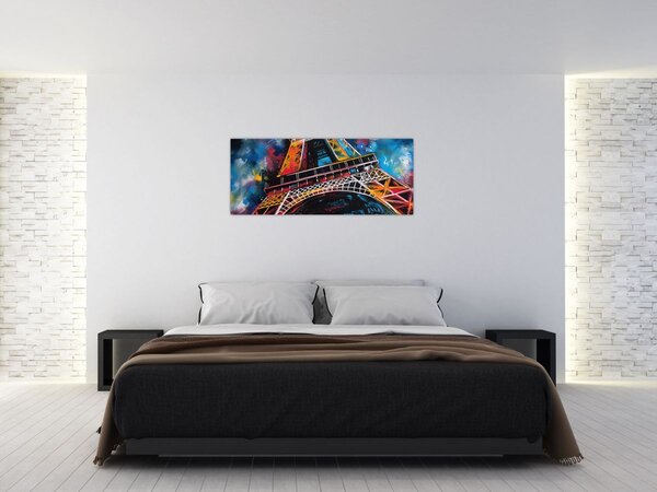 Slika - Slika Eiffelovog tornja II. (120x50 cm)
