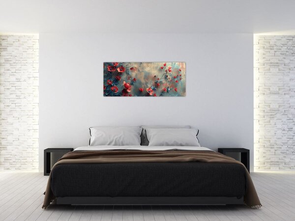 Slika - Vukovi makovi (120x50 cm)