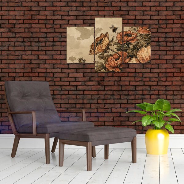 Slika - Pčelinja livada II. (90x60 cm)