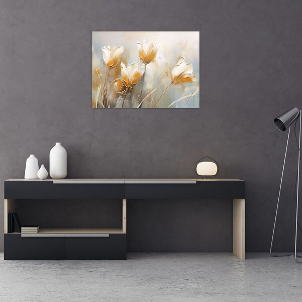 Slika - Slikanje tulipana (70x50 cm)