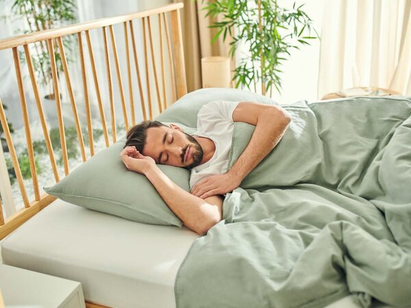 Posteljina Linen Dormeo zelena