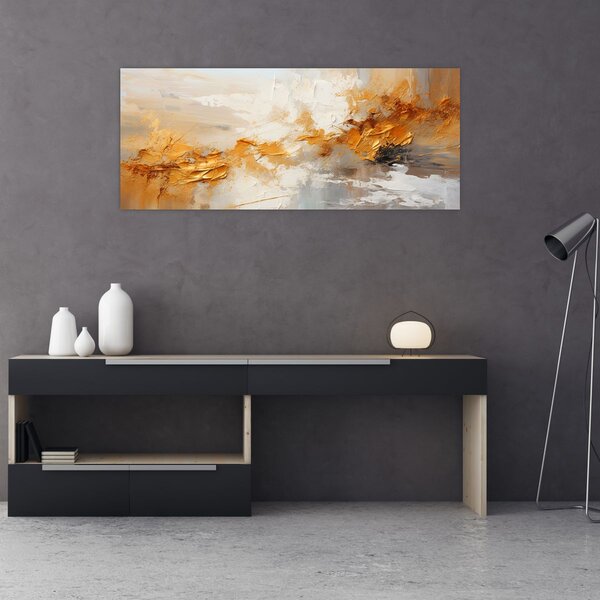 Slika - Zlatna tekstura (120x50 cm)