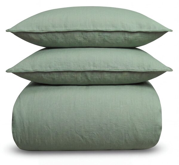 Posteljina Linen Dormeo zelena