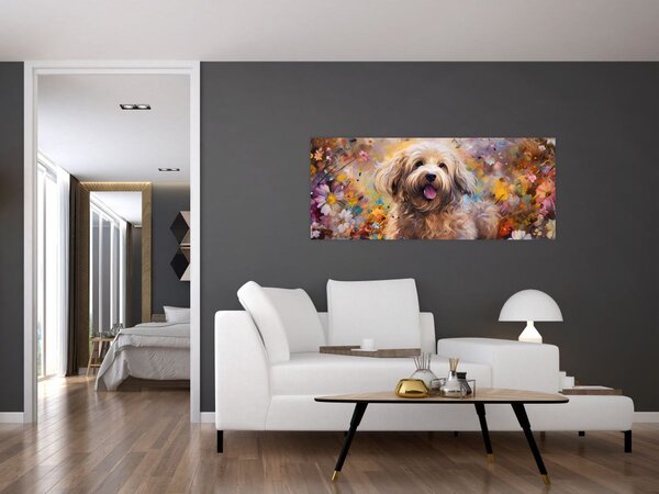 Slika - Sretan pas II. (120x50 cm)