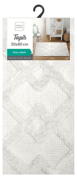 Krem kupaonska prostirka 50x80 cm Otis – douceur d'intérieur
