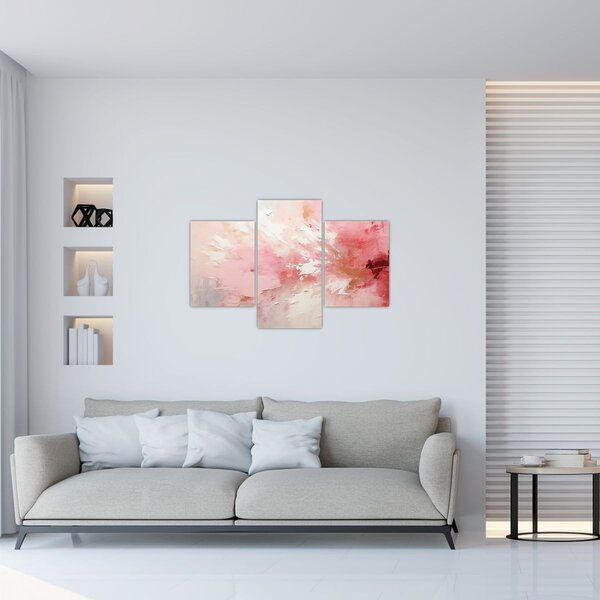 Slika - Ružičasti sažetak (90x60 cm)