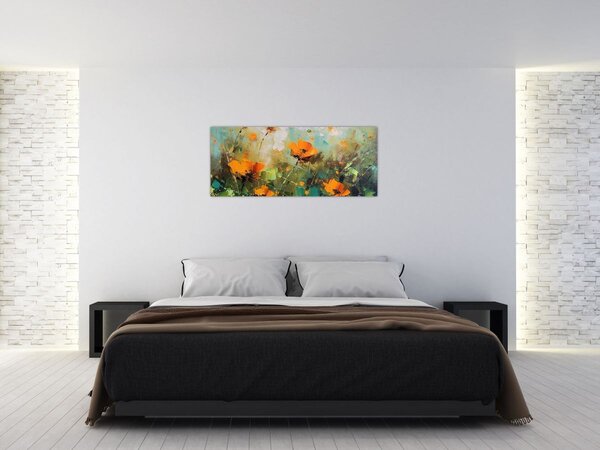 Slika - Cvijeće (120x50 cm)