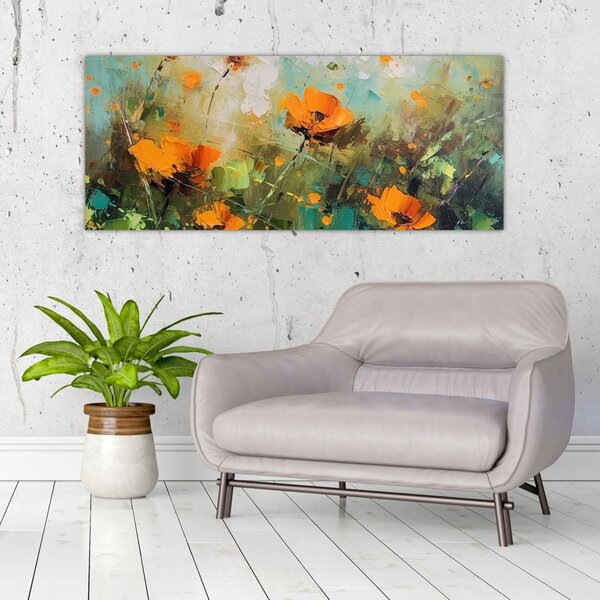 Slika - Cvijeće (120x50 cm)