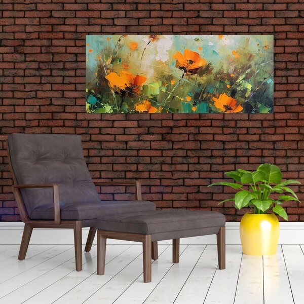 Slika - Cvijeće (120x50 cm)