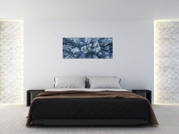 Slika - Snježna šuma (120x50 cm)