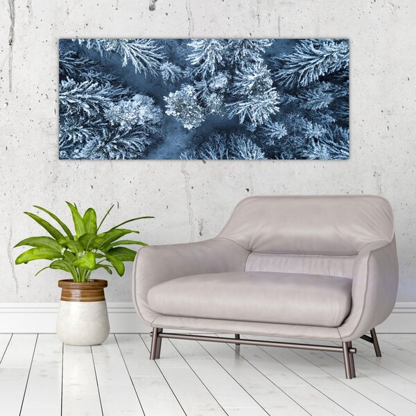 Slika - Snježna šuma (120x50 cm)