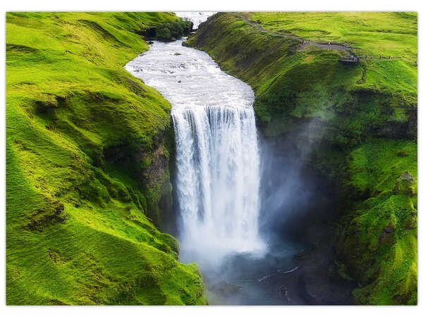 Slika - Vodopad Skogafoss (70x50 cm)