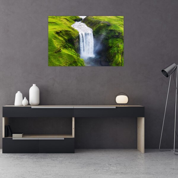 Slika - Vodopad Skogafoss (90x60 cm)