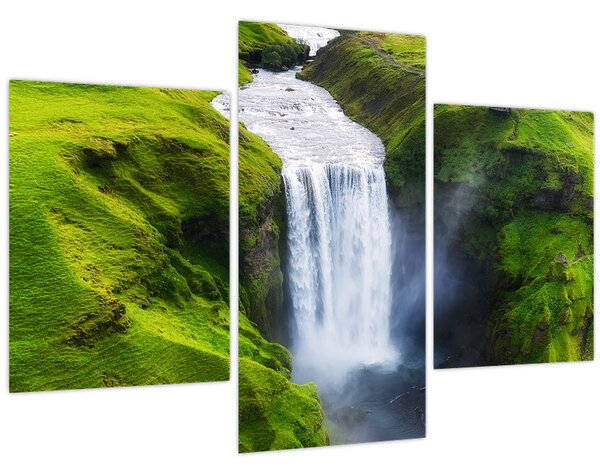 Slika - Vodopad Skogafoss (90x60 cm)