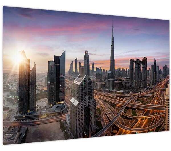 Slika - Panorama Dubaija (90x60 cm)