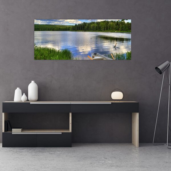 Slika - Slikovito selo (120x50 cm)