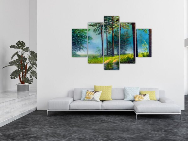 Slika - Ulje na platnu pejzaža (150x105 cm)