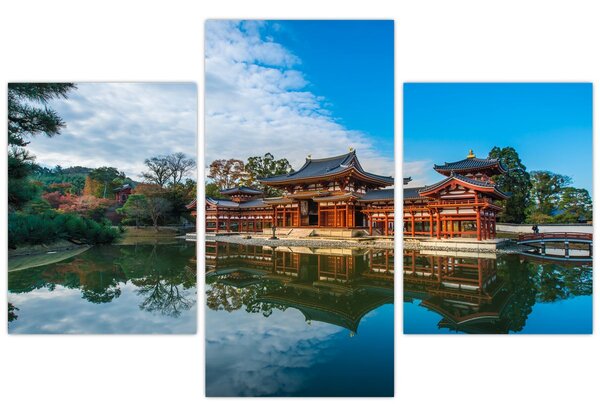 Slika - Hram Byodo-in, Japan (90x60 cm)