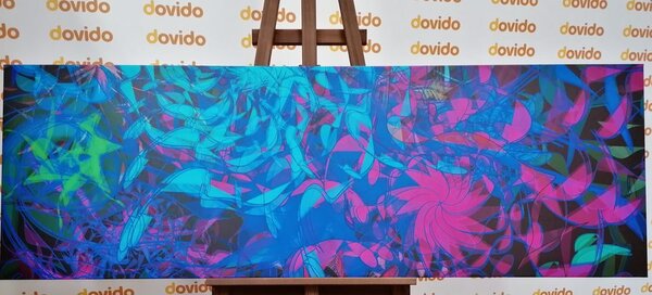 Slika moderna apstrakcija u zanimljivom dizajnu