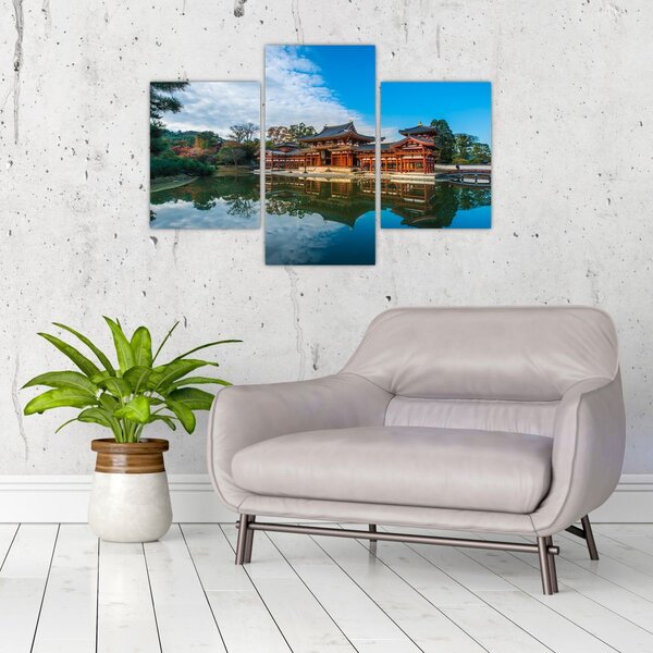 Slika - Hram Byodo-in, Japan (90x60 cm)